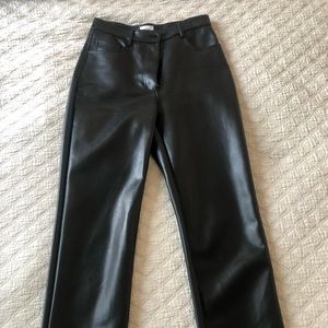 Lightly worn, black Melina pants